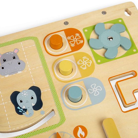 Bigjigs Toys Tavola delle attività Giungla