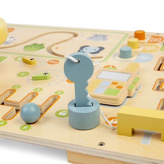 Bigjigs Toys Tavola delle attività Giungla