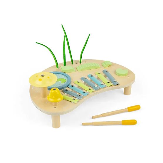 Bigjigs Toys Tavolino Musicale Giungla