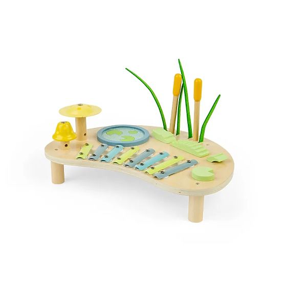 Bigjigs Toys Tavolino Musicale Giungla