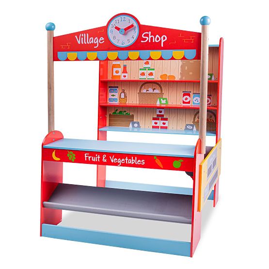 Bigjigs Toys Village negozio per bambini