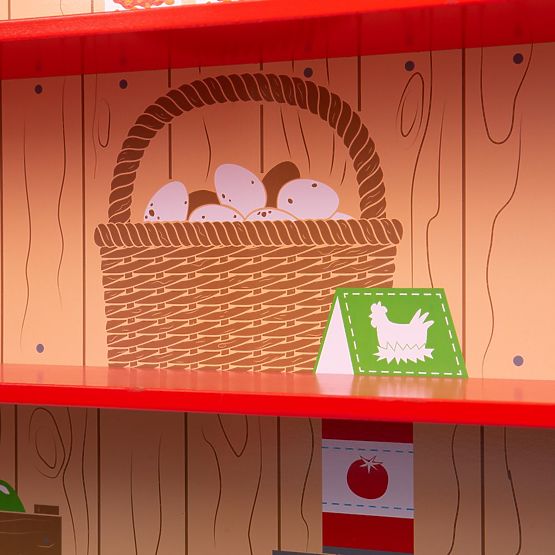 Bigjigs Toys Village negozio per bambini