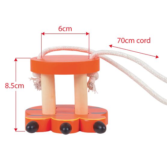 Bigjigs Toys Zampe di tigre