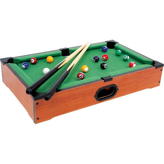 Biliardo in legno per bambini