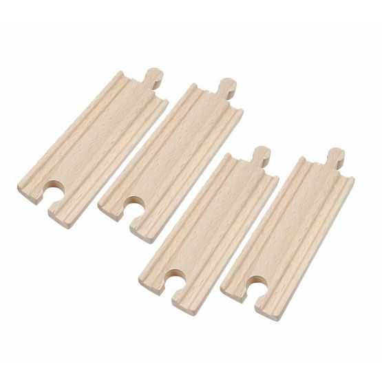 Binari ferroviari - set di 4 pezzi da 11 cm