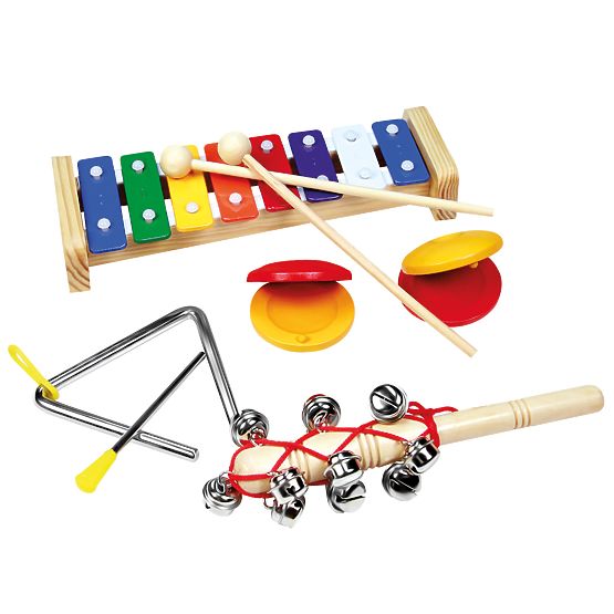 Bino Set musicale con triangolo