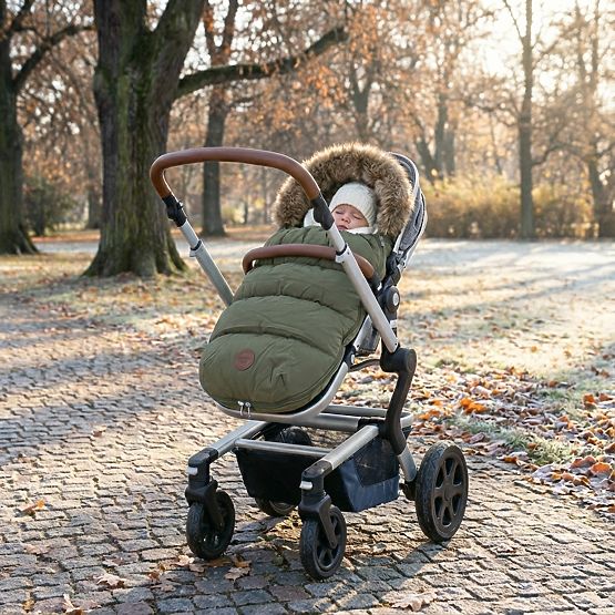 Borsa per passeggino invernale Mouse - kaki