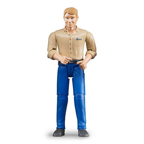 Bruder BWORLD Figura uomo pantaloni blu
