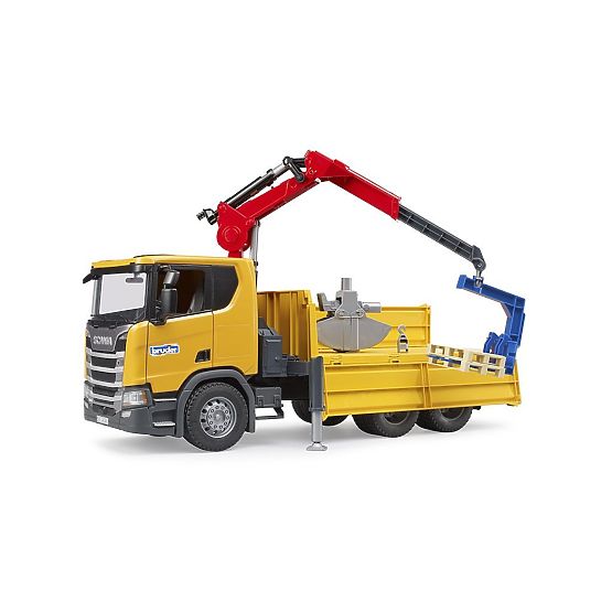 Bruder Camion Scania con braccio
