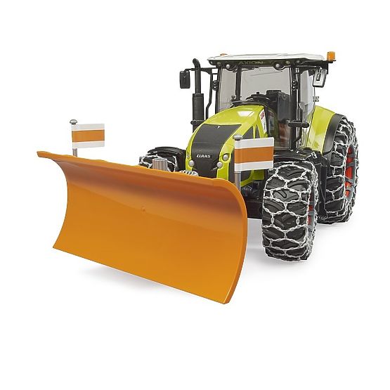 Bruder Claas Axion 950 con catene da neve e lama