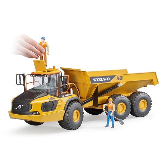 Bruder Dumper Articolato Volvo A60H in scala 1:16 - confezione danneggiata