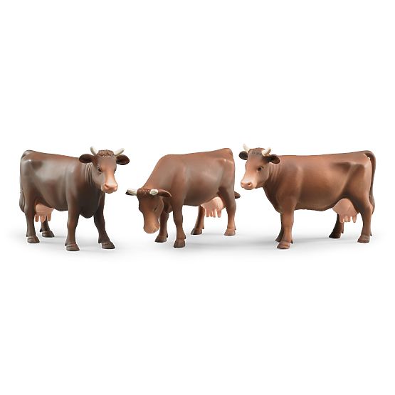 Bruder Figura mucca marrone 1 pz