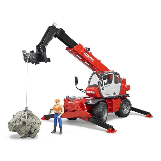 Bruder Manipolatore Manitou MRT 2150 con accessori