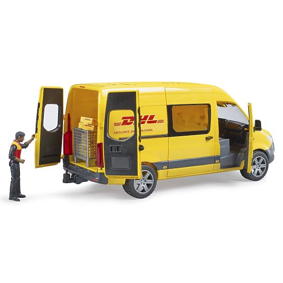 Bruder Mercedes-Benz Sprinter DHL con autista