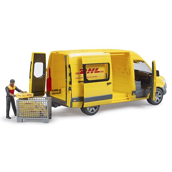 Bruder Mercedes-Benz Sprinter DHL con autista