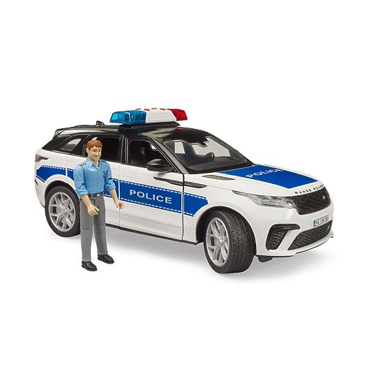 Bruder Range Rover Velar Polizia con figurina