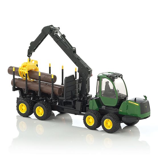 Bruder Trasportatore di legname JOHN DEERE