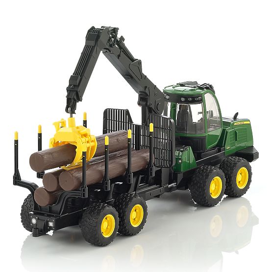 Bruder Trasportatore di legname JOHN DEERE