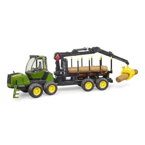 Bruder Trasportatore di legname JOHN DEERE