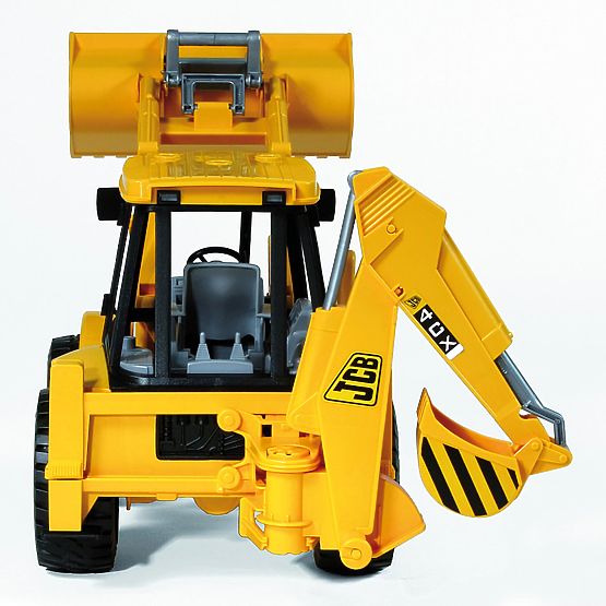 Bruder Trattore JCB caricatore frontale con escavatore