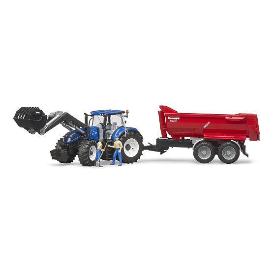 Bruder Trattore NEW HOLLAND T7.315 con caricatore frontale