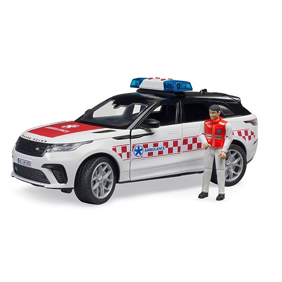Bruder Veicolo di Soccorso Medico Range Rover Velar con Autista
