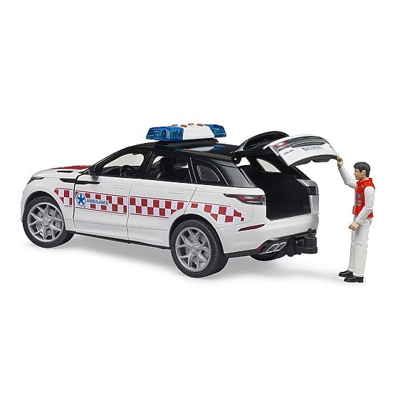 Bruder Veicolo di Soccorso Medico Range Rover Velar con Autista