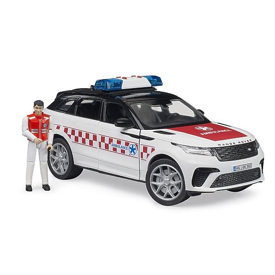 Bruder Veicolo di Soccorso Medico Range Rover Velar con Autista