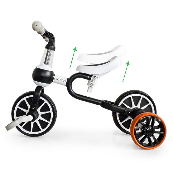Sdraietta multifunzione STAR 3in1 - bianco e nero