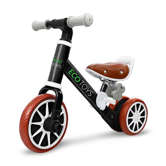 Sdraietta per bambini Rider 2in1 - nera