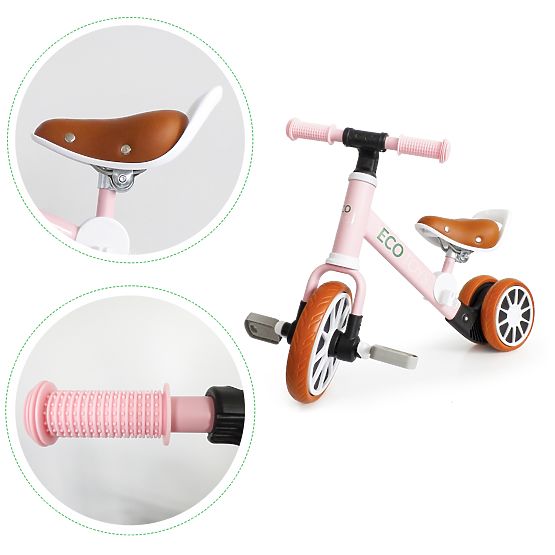 Sdraietta per bambini Sky 2in1 - rosa