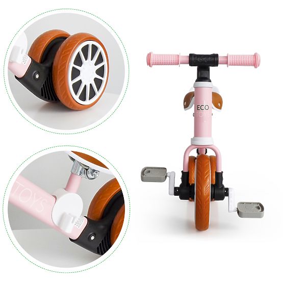 Sdraietta per bambini Sky 2in1 - rosa