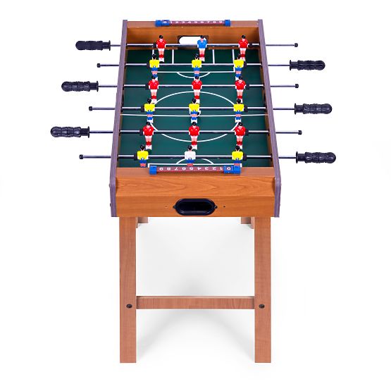 Calcio balilla in legno 69x35,5 cm gioco da tavolo ECOTOYS