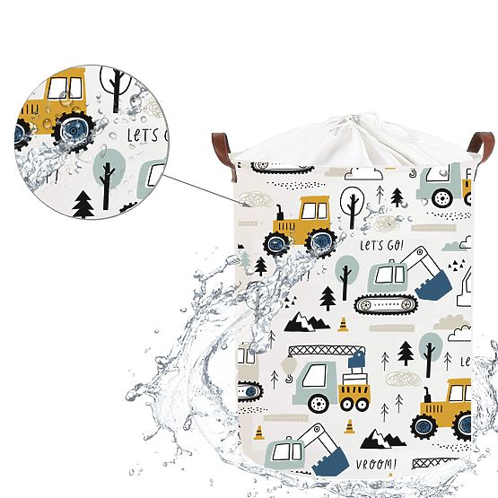 Camion con cestini portagiochi