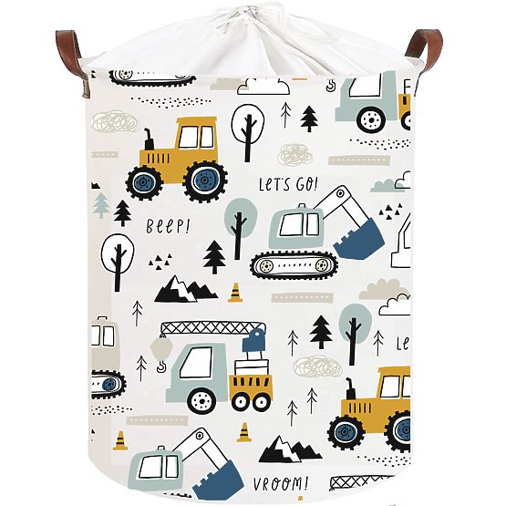 Camion con cestini portagiochi