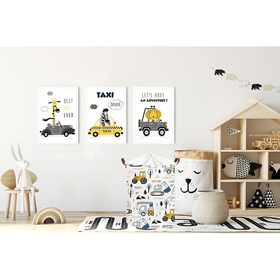 Camion con cestini portagiochi