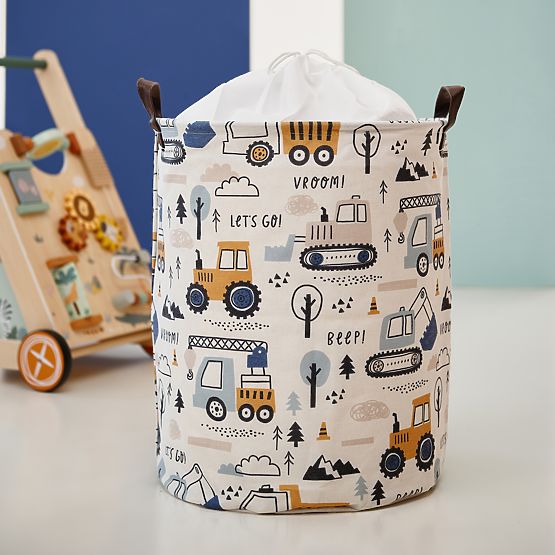 Camion con cestini portagiochi