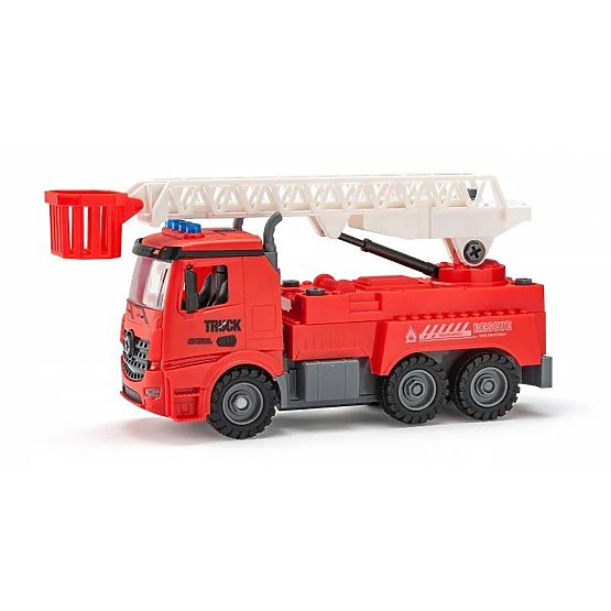 Camion dei pompieri a batteria, da avvitare