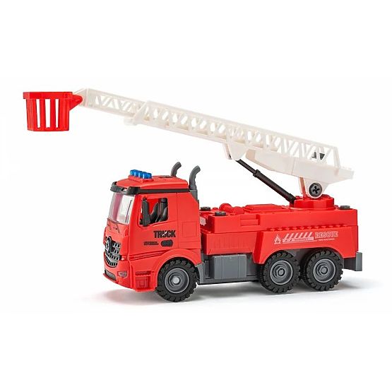 Camion dei pompieri a batteria, da avvitare