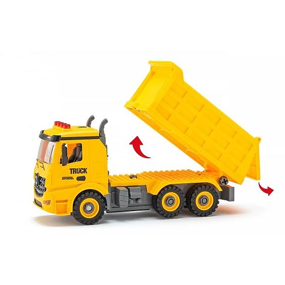 Camion ribaltabile a batteria, da montare