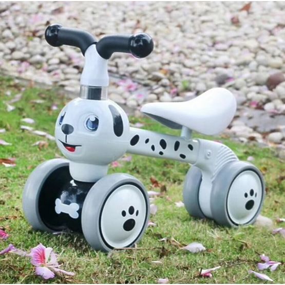 Buttafuori per bambini Dog - bianco e nero