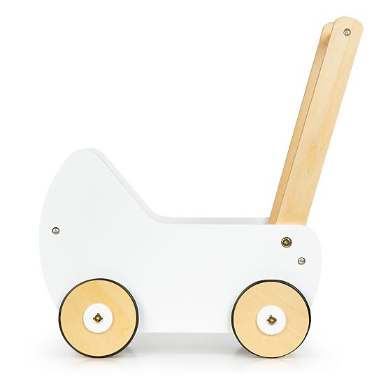 Carrozzina in legno per bambole deambulatore ECOTOYS