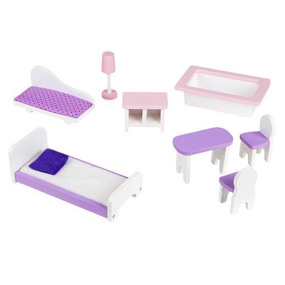 Casa delle bambole in legno Strawberry residence