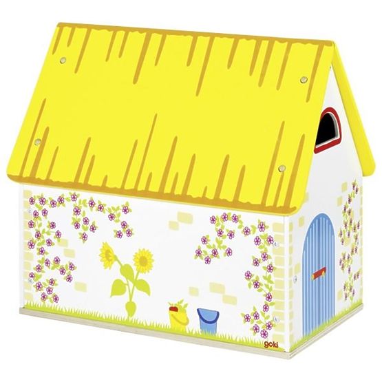 Casa di campagna per bambole con mobili