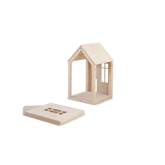 Magnetica casa in legno Montessori - foresta magica