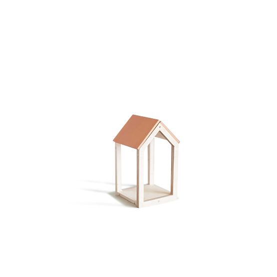 Magnetica casa in legno Montessori - terra