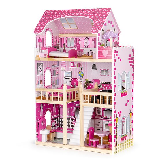 Casetta in legno per bambole Mandy