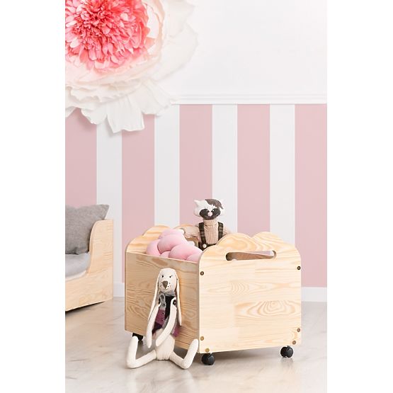 Cassa in legno per giocattoli MRÁČEK