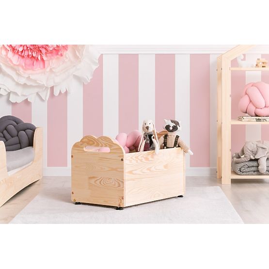 Cassa in legno per giocattoli MRÁČEK