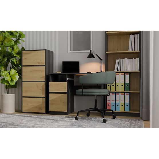 Cassettiera ALMA ALMA ANTRACITE ARTISAN